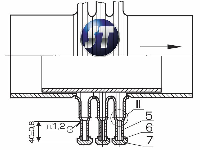 Компенсаторы линзовые осевые, однолинзовые, двухлинзовые